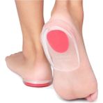 Topuk Silikonu Şeffaf Pembe