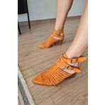 Topukla 019 1007 Oranj Yazlık Kadın Bot