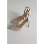 Topukla 036 4199 Dore Taşlı 10 cm Kadın Abiye Ayakkabı
