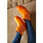 Topukla 120 6010 Oranj Kadın Topuklu Bot