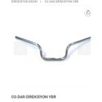 Topuz Motor Cg direksiyon Gidon Ybr Model dar