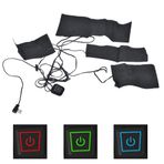 Topyond USB Elektrikli Isıtmalı Termal Ceket Pedi, Kış Elektrikli Isıtma Pedi, Kumaş Isıtıcı, Hızlı Isıtma, Ayarlanabilir Sıcaklık, Kış Isıtma