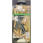 Torex Aydınlatma Aksesuarları Seti, Vida+Dübel, 1P=24 Adet