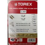 Torex Çok Amaçlı Dübel Vida Ve Askı Seti, 1P=103 Adet