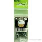 Torex DIN 7505 4x50 mm 20li Sunta Vidası