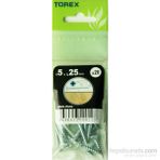 Torex DIN 7505 5x25 mm 20li Sunta Vidası