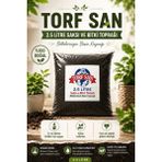 Torfsan 2,5 Litre Bahçe Saksı ve Çiçek Toprağı Torf Perlit Organik Gübre Karışımı