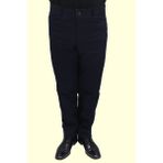 Toricelli Fistan Store Erkek Düz Yüksek Bel Klasik Kesim Rahat Kalıp Boru Paça Üstten Cep 5 Cepli Yazlık Keten Pantolon - Lacivert - 52