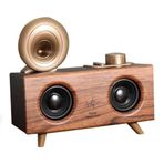 Torima B6 Nostaljik Gramafon 3D Sound Ahşap Bluetooth Hoparlör