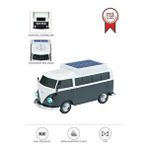 Torima Bluetooth Hoparlör Retro Araba Vosvos Tasarımlı Solar Şarjlı Speaker D70 Siyah