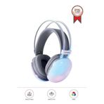 Torima Bluetooth Kulaklık Kulak Üstü Rgb Işıklı Kablosuz Kulaklık HD40 Beyaz