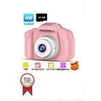 Torima Cmr 7 Pembe Mini 1080p Hd Çocuk Kamera Dijital Fotoğraf Makinesi 2.0 Inç Ekran