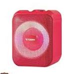 Torima D13 Taşınabilir Kablosuz Kırmızı Bluetooth Hoparlör