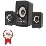 Torima D23 Bluetooth Hoparlör 2.1 Kanal Ses Sistemi Kablolu Bilgisayar Hoparlörü Siyah Yüksek Bass