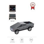 Torima D68 Gri Cybertruck Araba Tasarımlı Bluetooth Hoparlör 15W Güçlü Ses Rgb Led /Tws/Usb