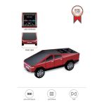 Torima D68 Kırmızı Cybertruck Araba Tasarımlı Bluetooth Hoparlör 15W Güçlü Ses Rgb Led /Tws/Usb