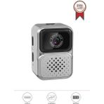 Torima Dijital Fotoğraf Makineleri Video Kamera Mini Anahtarlık 480P CMR36 Gümüş
