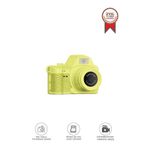 Torima Dijital Fotoğraf Makineleri Video Mini Kamera 2k Video 128GB Destekli CMR42 Sarı