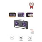 Torima F-23 Siyah LED Işıklı Çift Fanlı Mini Masaüstü Vantilatör