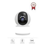 Torima Güvenlik Kamerası Led Işıklı Wifi Full Hd Smart Ip Kamera CMR31 Beyaz