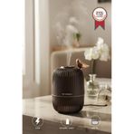 Torima H17 Koyu Kahverengi Kuş Detaylı Ahşap Görünümlü 280Ml Hava Nemlendirici Buhar Makinesi