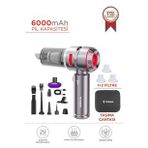 Torima Hl-121 Kırmızı 4In1 Şarjlı Araç Mini El Süpürgesi