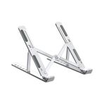 Torima JX-18 Laptop Stand MacBook Notebook Katlanabilir Taşınabilir Metal Standı Gümüş