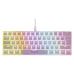 Torima Kablolu Klavye Rgb Işıklı Mekanik Q Klavye TK04 Beyaz