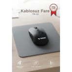 Torima Kablosuz Mouse Usb Alıcılı Fare TM22 Siyah