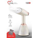 Torima KY-003 Beyaz Buharlı Kırışık Giderici 1500 W Taşınabilir Seyahat Boy Dikey Ütü