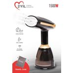 Torima KY-003 Siyah Buharlı Kırışık Giderici 1500 W Taşınabilir Seyahat Boy Dikey Ütü