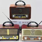 Torima M-111BT Siyah Nostaljik Radyolu Bluetooth Hoparlör