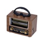 Torima NS-02 Wooden Nostajik Radyo Bluetooth Hoparlör