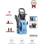 Torima Oto Halı Bahçe Temizleme ve Yıkama Makinesi 2000W 150 Bar Yüksek Basınçlı HPC01 Mavi