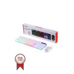 Torima Oyuncu Rgb Işıklı Kablolu Q Klavye Ve Mouse Seti TMK03 Beyaz