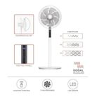 Torima SF-02 Ayaklı 16 inç 60 W 3 Kademe Kumandalı Vantilatör
