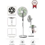 Torima SF-05 Beyaz Ayaklı 50W 3 Kademe 6 Pervaneli 16'' İnc Kumandalı Diğital Ekranlı Vantilatör Fan