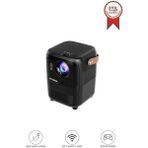 Torima T11 Projeksiyon Cihazı Taşınabilir Ev Sineması 4K 1080P Bluetooth Android Akıllı Projektör Siyah - Beyaz