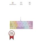 Torima Tk-04 Beyaz Mekanik Rgb Işıklı Kablolu Q Klavye