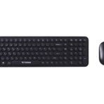 Torima Tmk-07 Siyah Retro Daktilo Görünümlü Kablosuz Q Klavye Mouse Seti