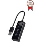 Torima Usb Hub 4 Port Çoklayıcı 3.0 Çoğaltıcı YD32 Siyah