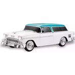 Torima WS-1955 Klasik Araba USB TF FM Radyo Beyaz Bluetooth Hoparlör