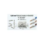 TORK 0,50mm İZOLELİ KABLO YÜKSÜĞÜ 100 ADET 22AWG