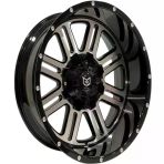 Tork 20 İnç 6*139.7 Et-44 Siyah Jant Takımı (J-5333)