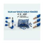 Tork 50 mm Izoleli Kablo Yüksüğü – 0 Awg – Mavi Renk – 10 Adet
