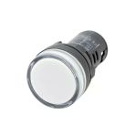 Tork AD16DS-220B 220V AC 22 mm Beyaz Led Sinyal Lambası