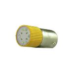 Tork BA9SC-110-S 110V AC/DC Sarı Buton Led Ampul