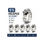 TORK Hortum Kelepçesi 5’li 20-30