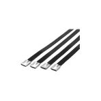 Tork TKBCP-370S 100 Adet 4.6x370 mm Polyester Kaplı Çelik Kablo Bağı