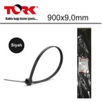Tork TRK-900-9,0 mm Siyah 100'lü Kablo Bağı